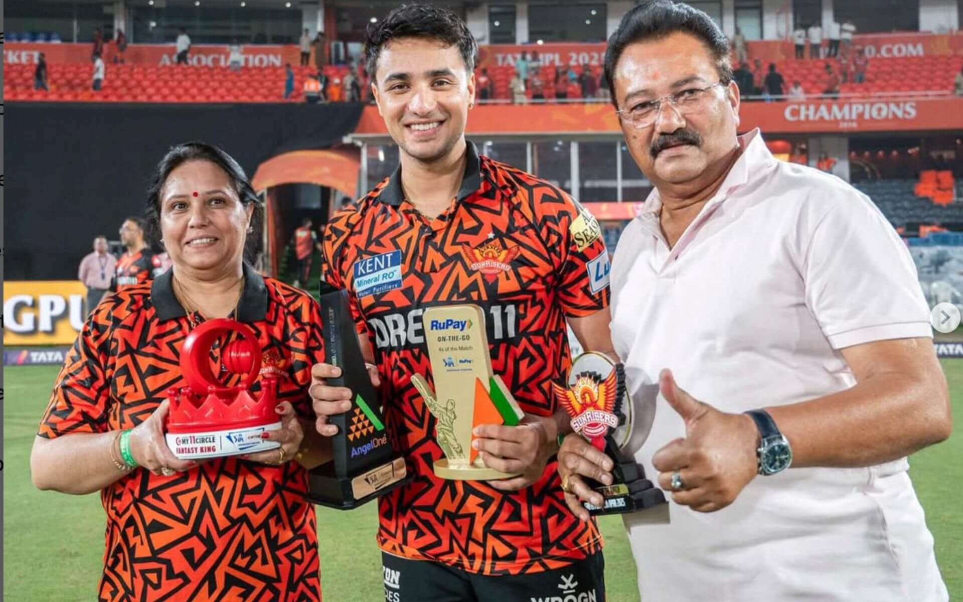 Abhishek Sharma Family